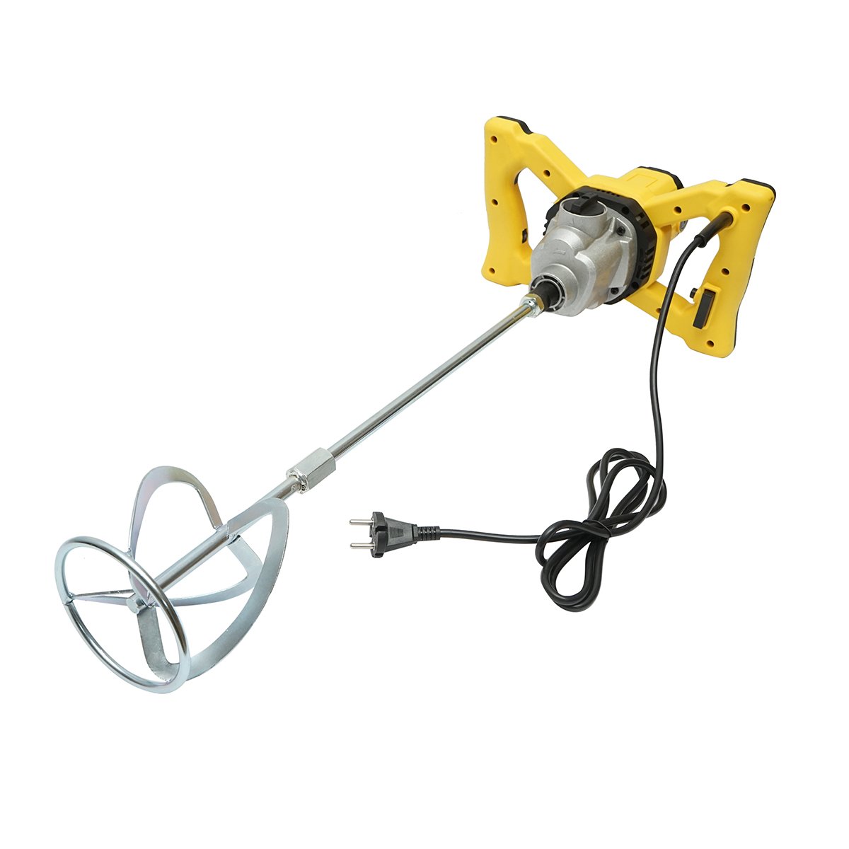 Mixer, malaxor electric profesional 1200W, 220V, 2 trepte viteza pentru vopsea, mortar, adeziv THOR